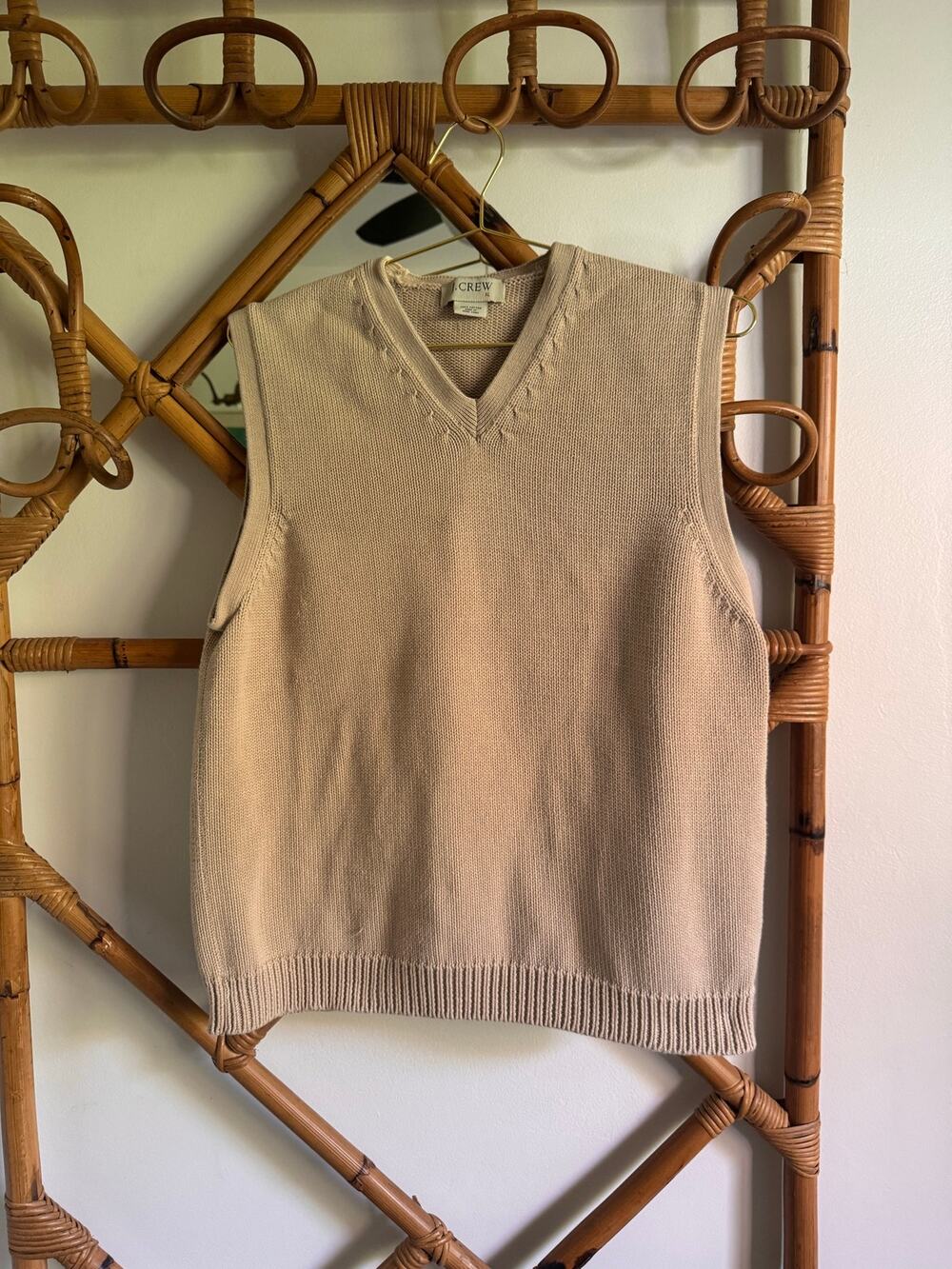Vintage JCrew V-Neck Sleeveless Vest